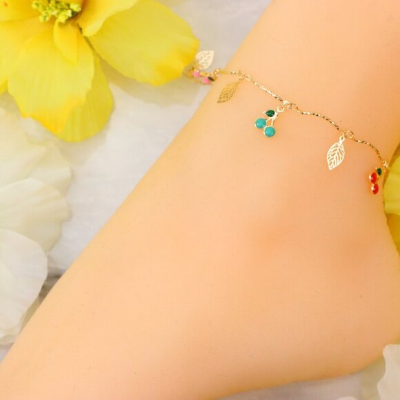 Minimalist Anklet, Sleek & Modern Design, Women’s Fashion, YC110150-A - Picture 3 of 10